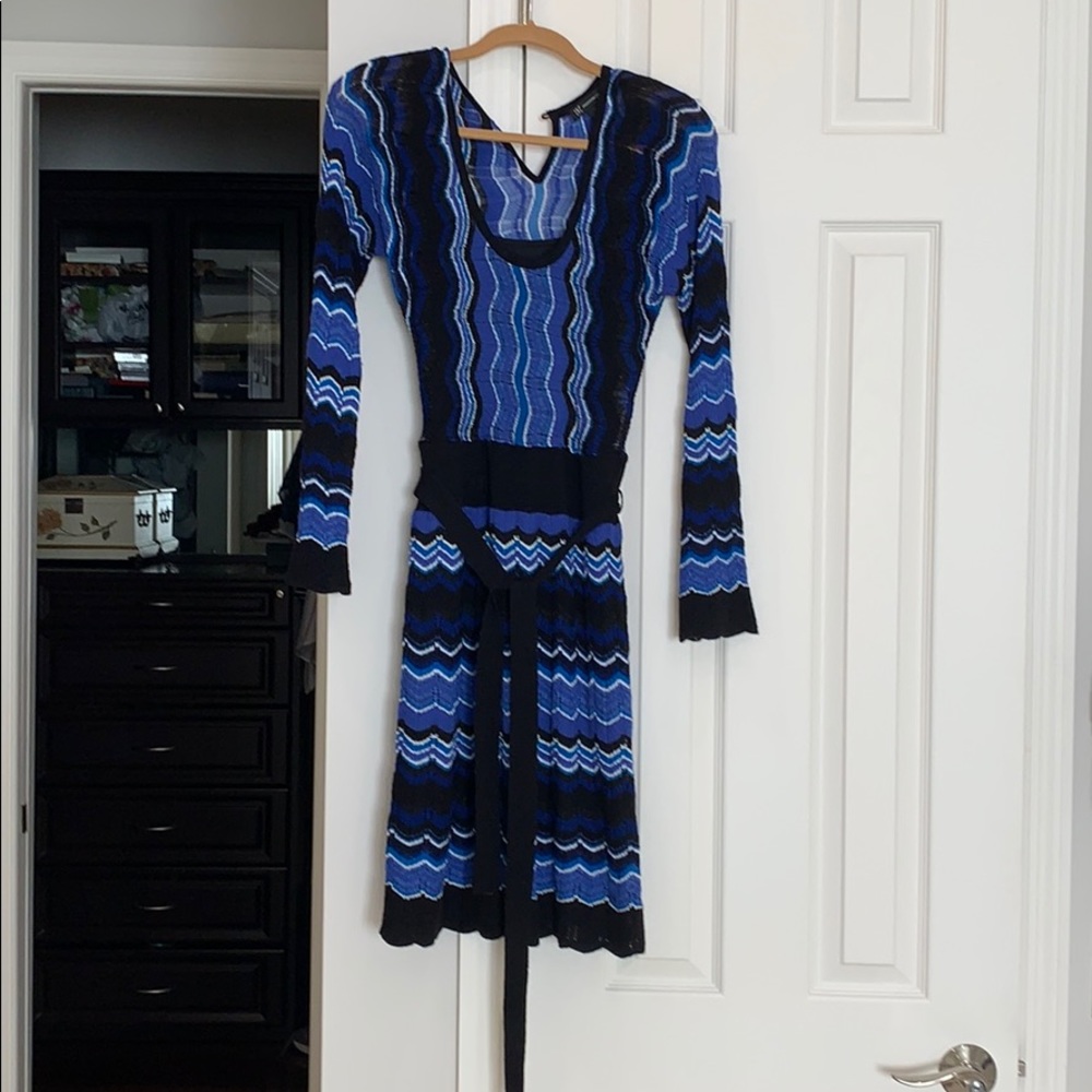 Wool and Rayon INC knit dress.
